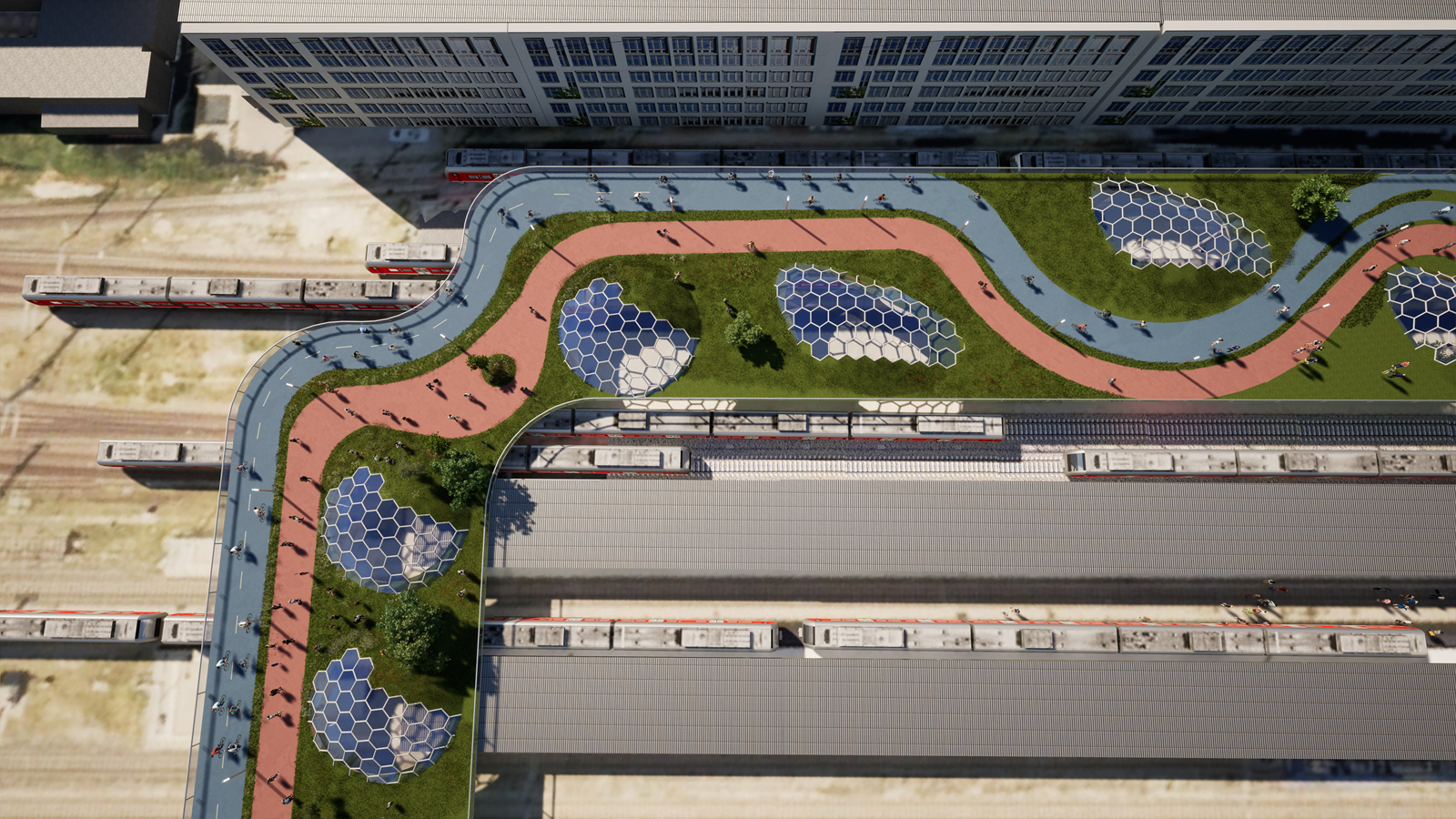 IBA München - Beitrag Werksviertelbrücke Ostbahnhof Roland Böving 2025